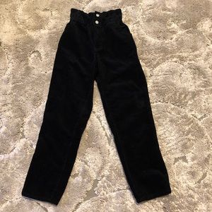 Black Corduroy Pants
